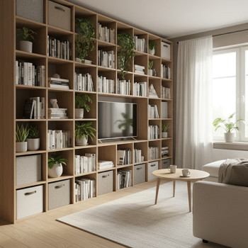 راهکارهای ذخیره‌سازی عمودی برای خانه‌های کم‌فضا